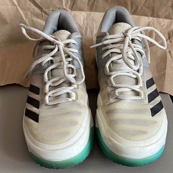 EUC Adidas Volleyball Shoes sz8 - Picture 1 of 13